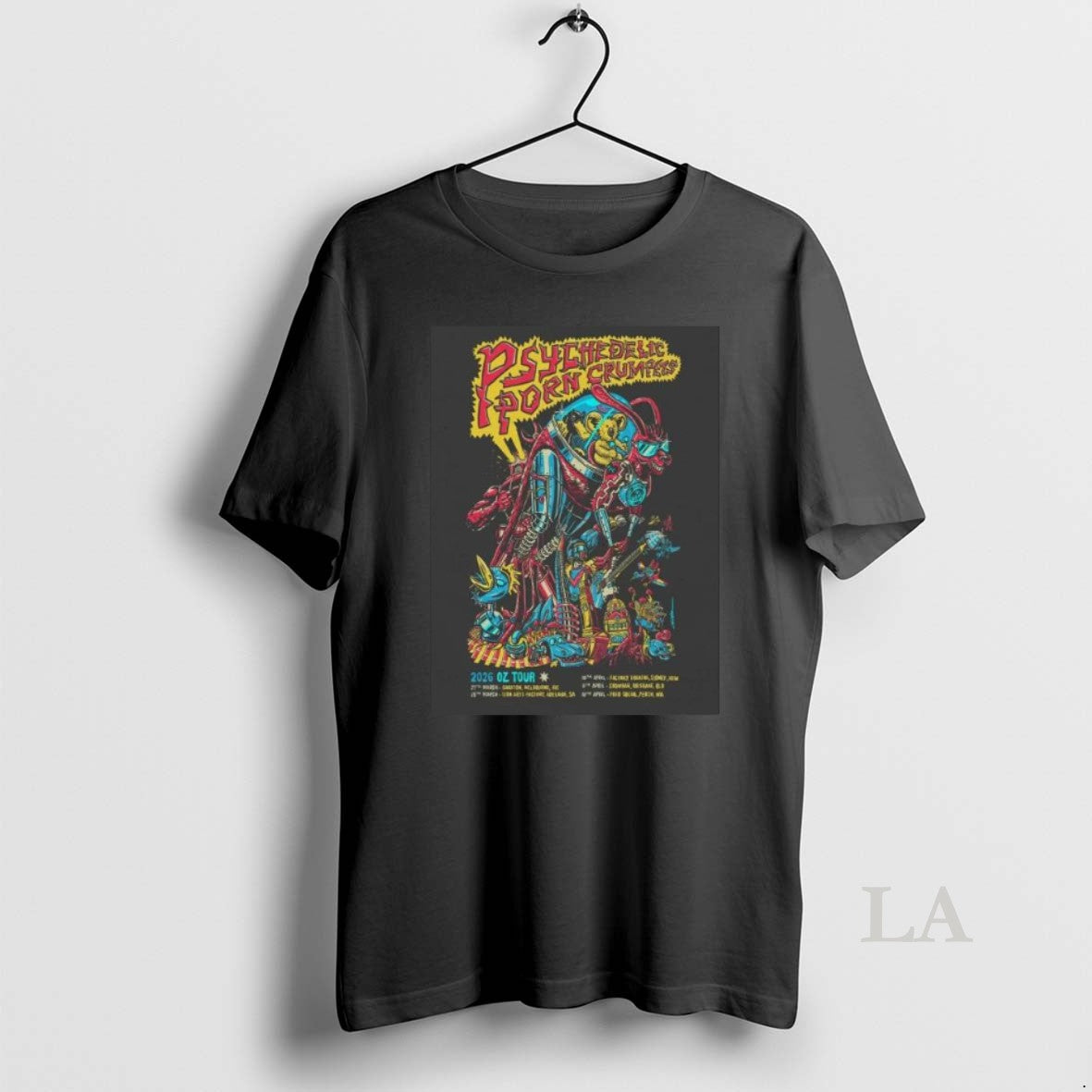 Original Psychedelic Porn Crumpets 2026 Oz New Tour Long Sleve