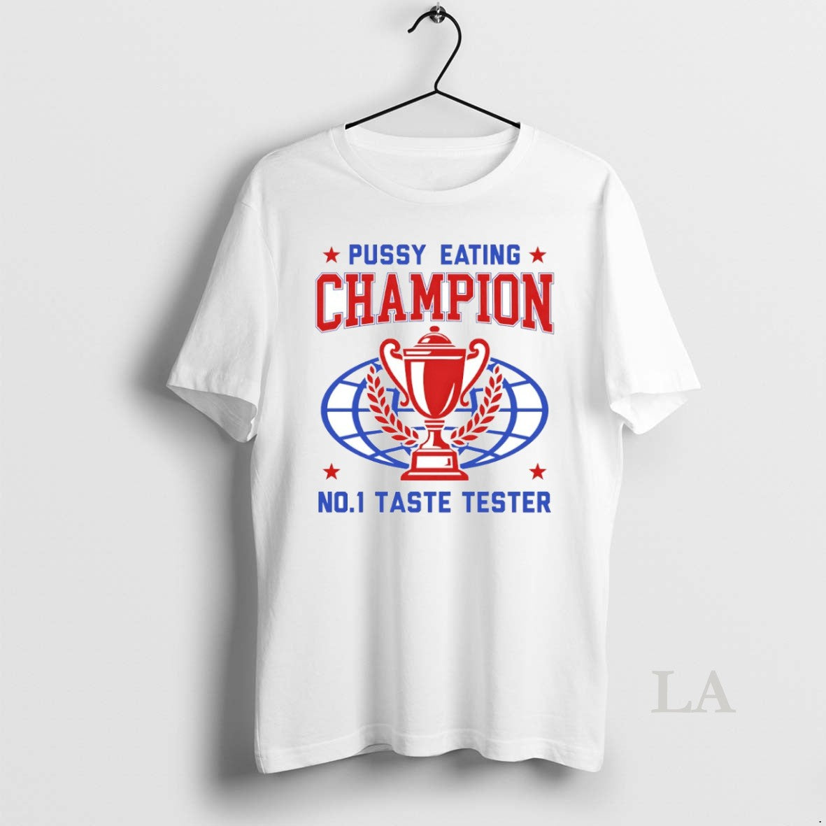 Original Pussy Eating Champion No1 Taste Tester Trophy Circle