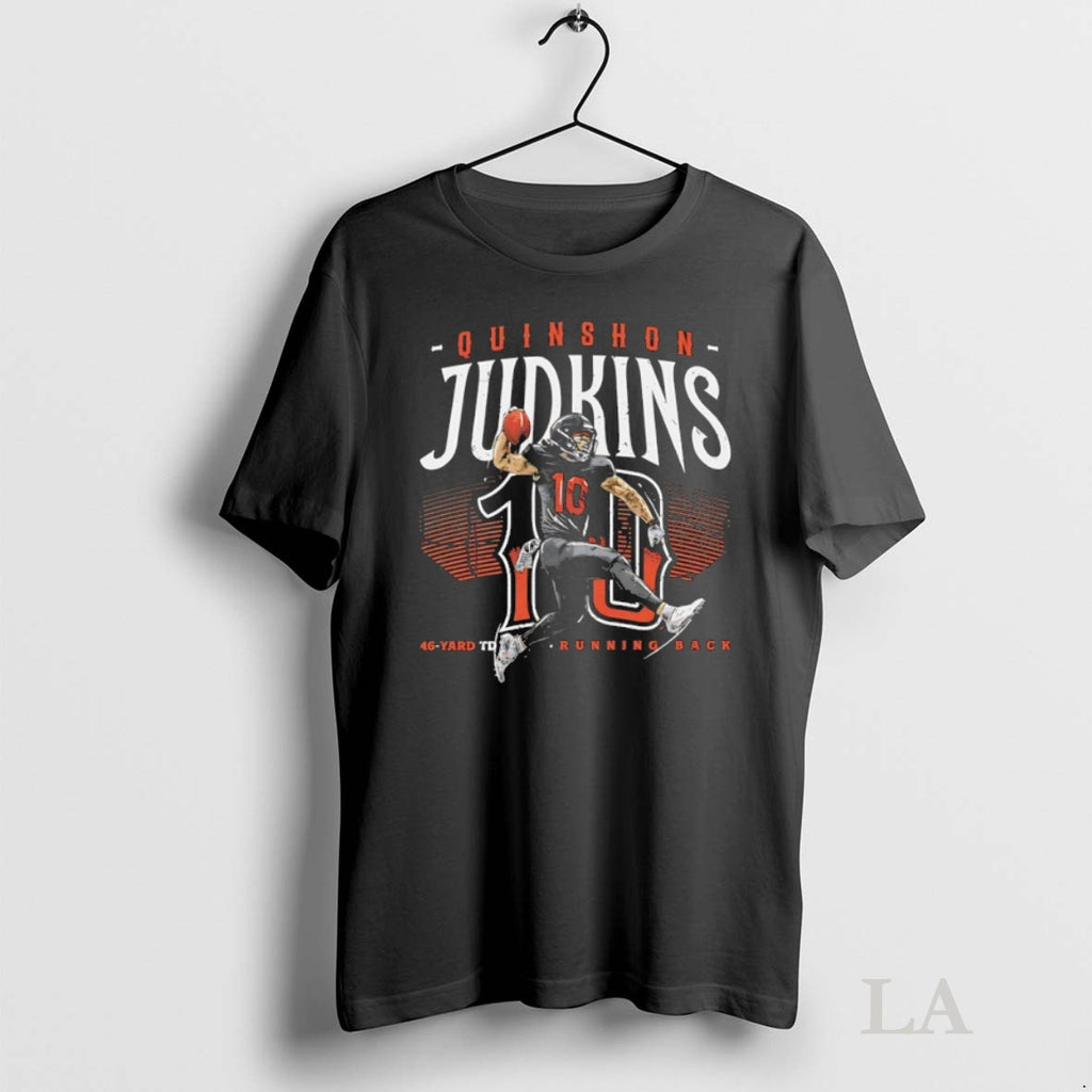 Original Quinshon Judkins Cleveland Browns 46 Yard Td Running Back Tee Sweater