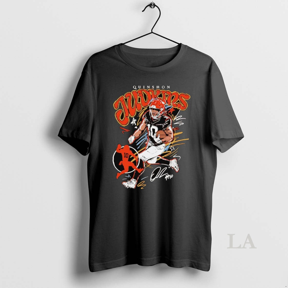 Original Quinshon Judkins Running Signature Cleveland Browns