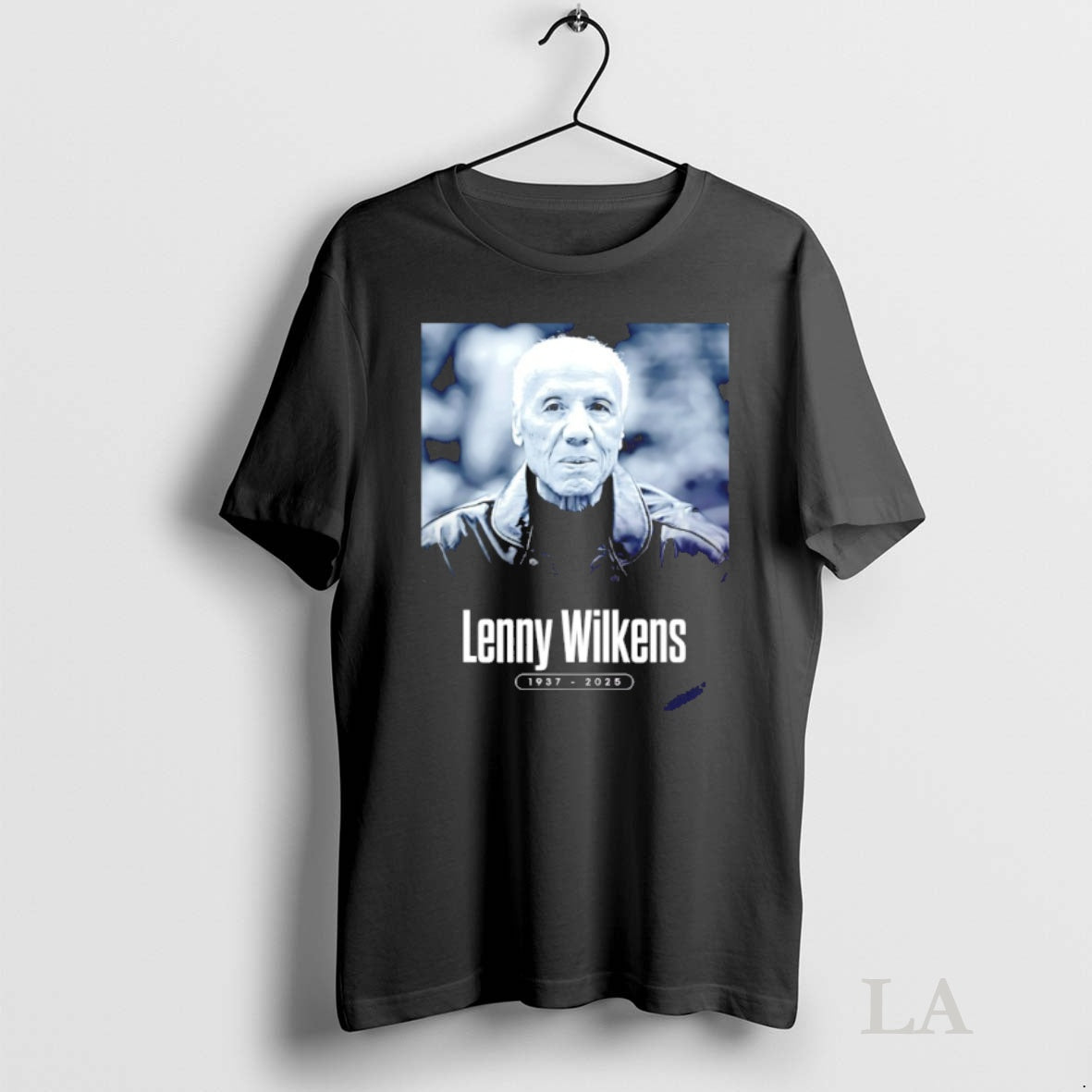 Original Rip Lenny Wilkens Hall Of Fame Basketball Player And Coach