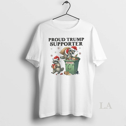Original Raccoons Christmas Hat Proud Trump Supporter