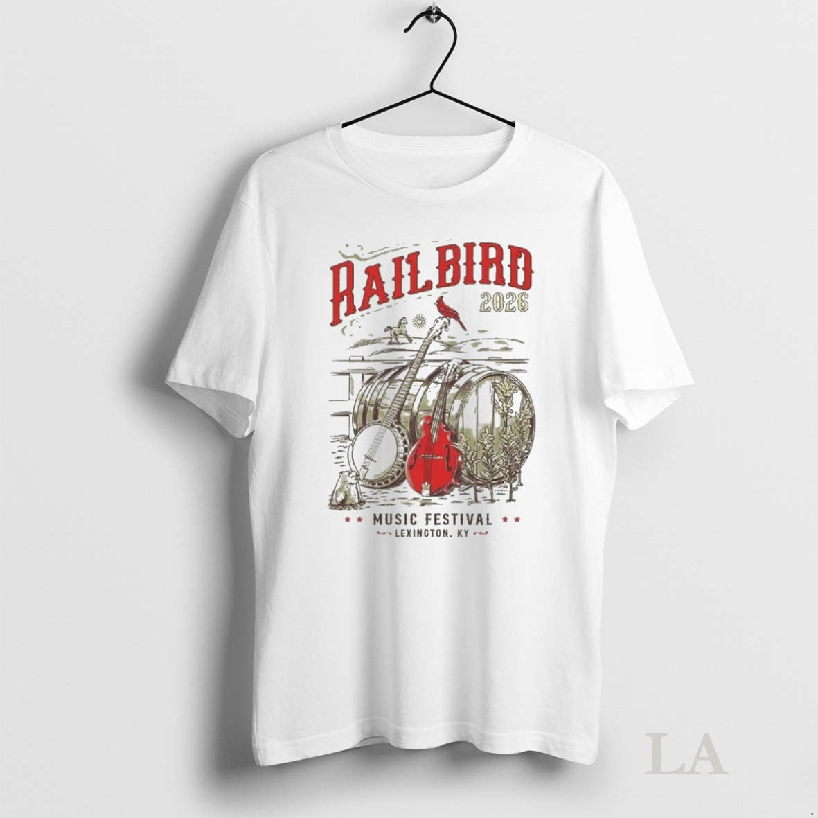 Original Rail Bird 2026 Music Festival Lexington Ky Tee Sweater