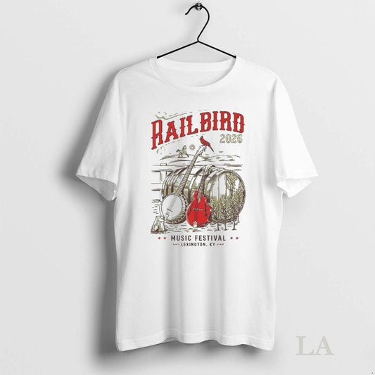 Original Rail Bird 2026 Music Festival Lexington Ky Tee Sweater