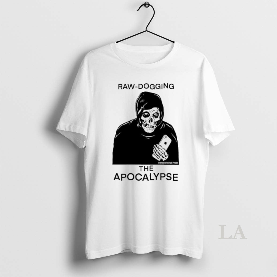 Original Raw Dogging The Apocalypse Skeleton