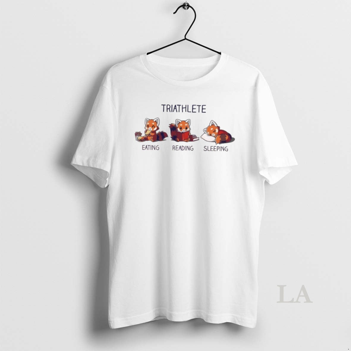 Original Red Pandas Triathlete Eating Reading Sleeping