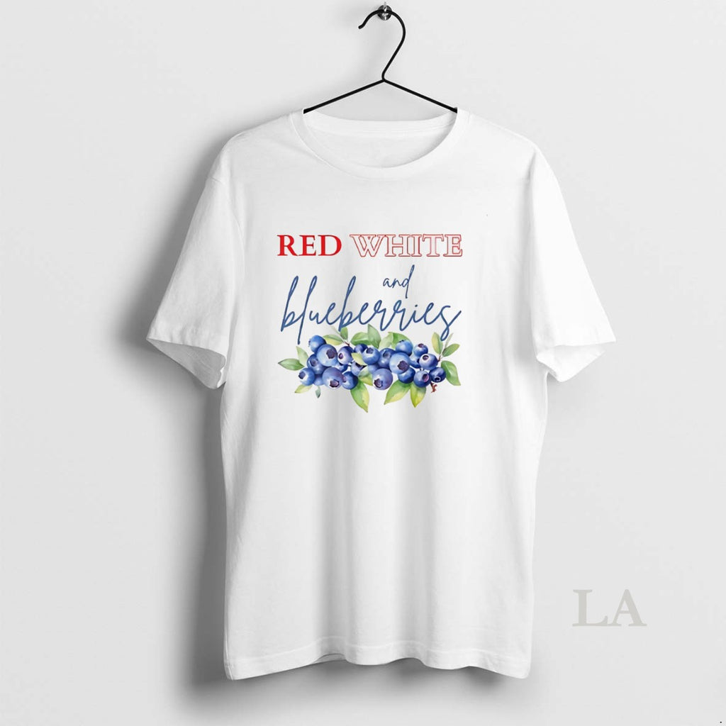 Original Red White And Blueberries Charlie Kirk White