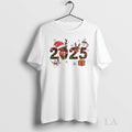 Original Reindeer Christmas Numbers Snowman