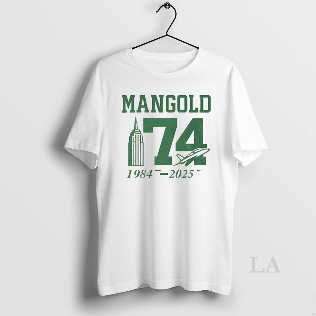 Original Rest In Peace Nick Mangold New York Jets Tribute 1984 2025