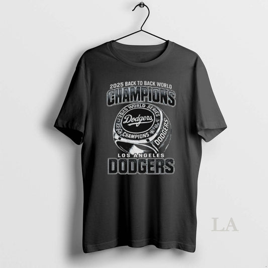 Original Rings Champs 2025 Back To Back World Champions Series Los Angeles Dodgers Mlb 2025