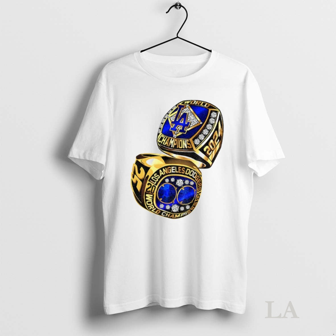 Original Rings Los Angeles Dodgers World Series Champions Back To Back 2024 2025