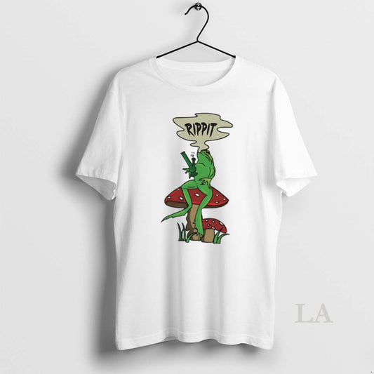 Original Rippit Frog Smoking Weed