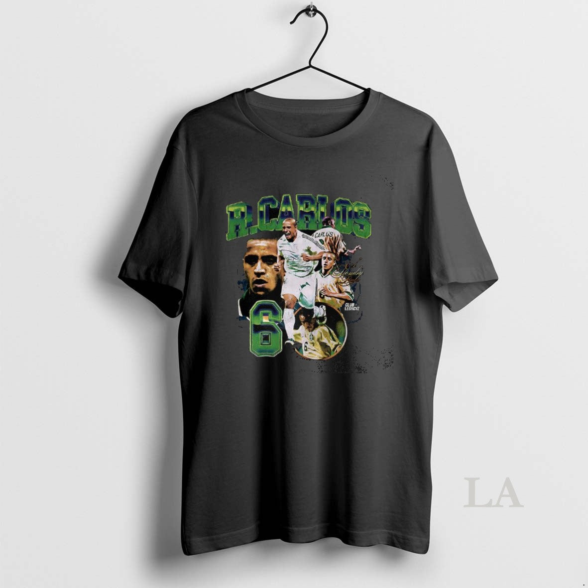 Original Roberto Carlos Number 6 Graphic Vintage