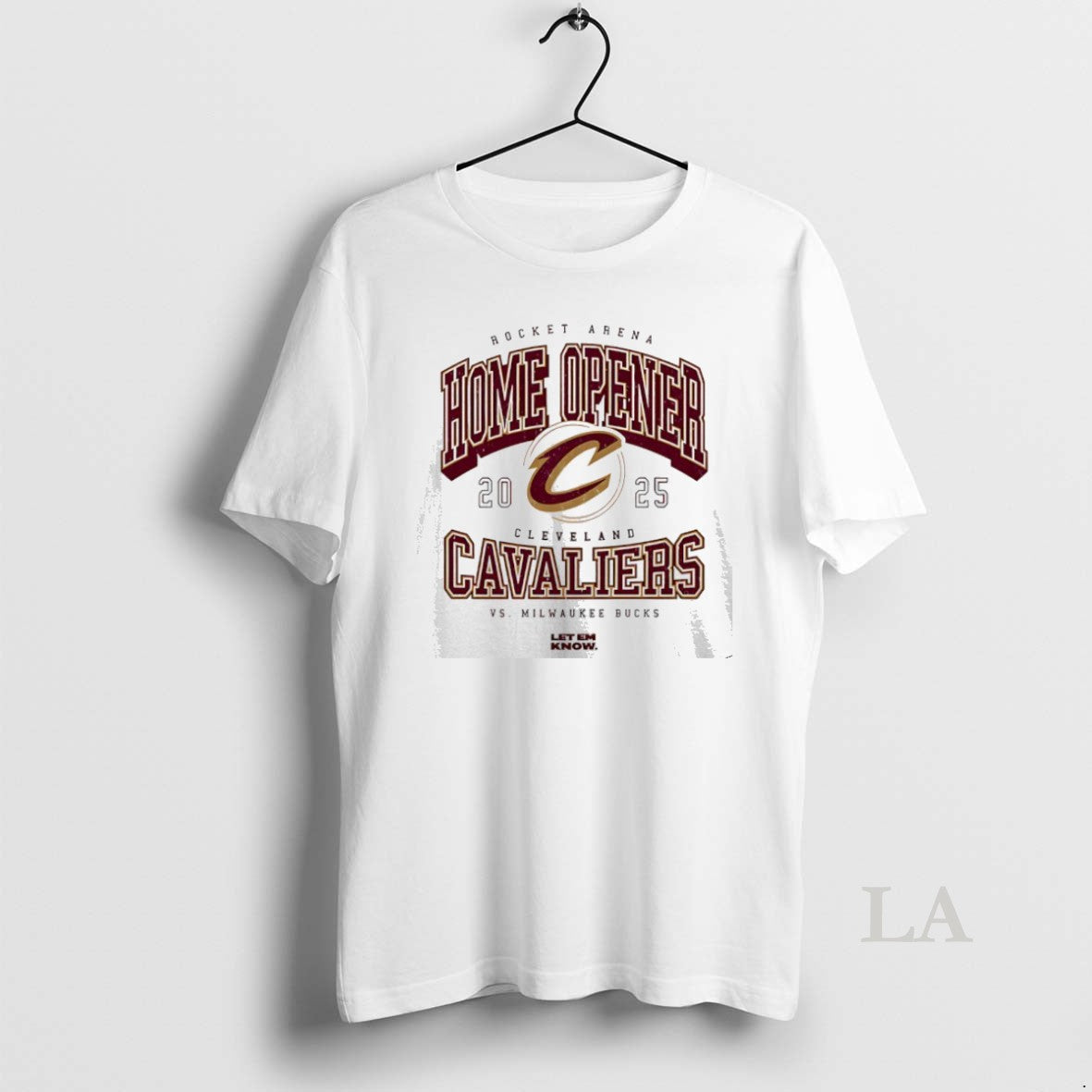 Original Rocket Arena Home Opener 2025 Cleveland Cavaliers Vs Milwaukee Bucks