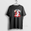 Original Roki Sasaki Los Angeles Dodgers Aura Signature Flame Vintage