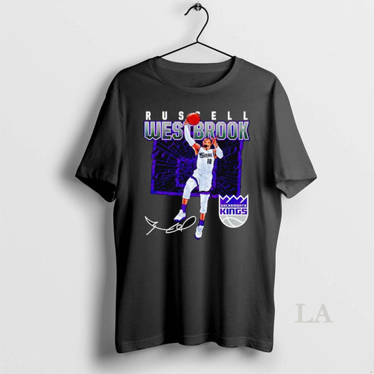 Original Russell Westbrook Shattered Signature Sacramento Kings