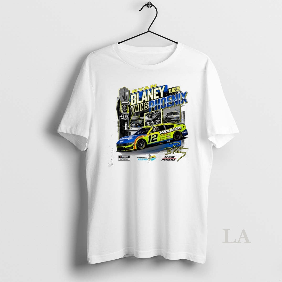 Original Ryan Blaney 2025 Nascar Cup Series Championship Race Winner