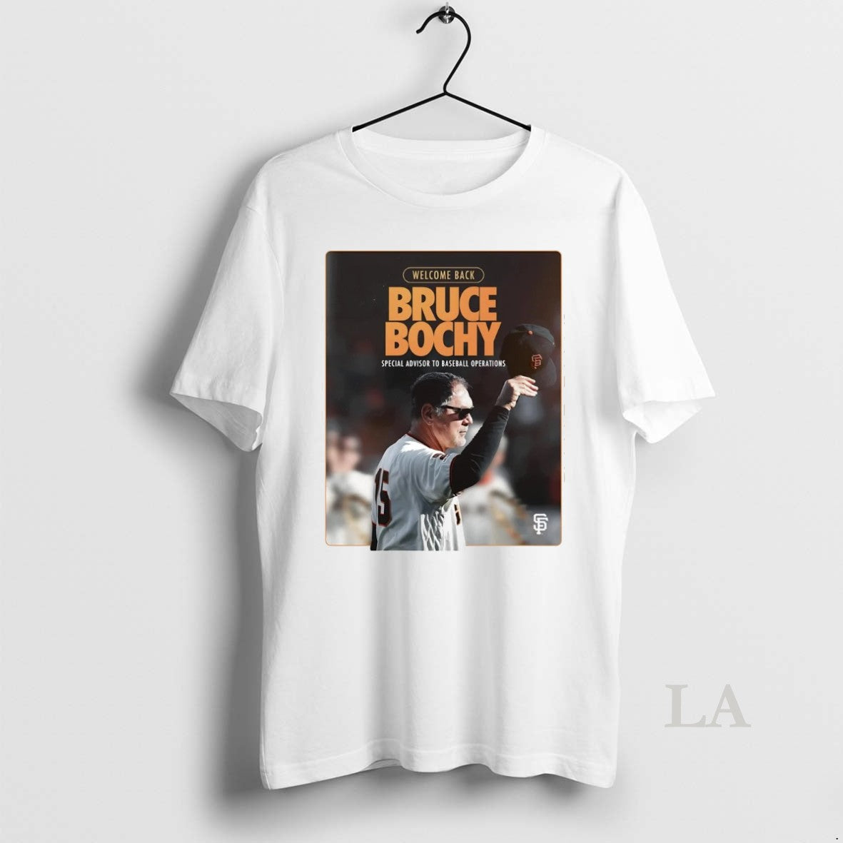 Original Sf Giants Welcome Back Bruce Bochy Special Advisor Baseball Operations