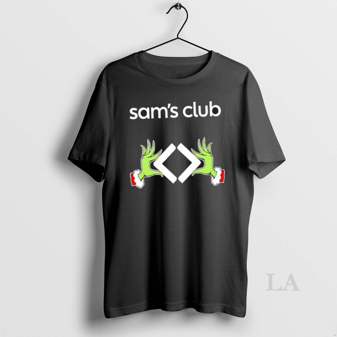 Original Sams Clubs X Grinch Hands Merry Christmas