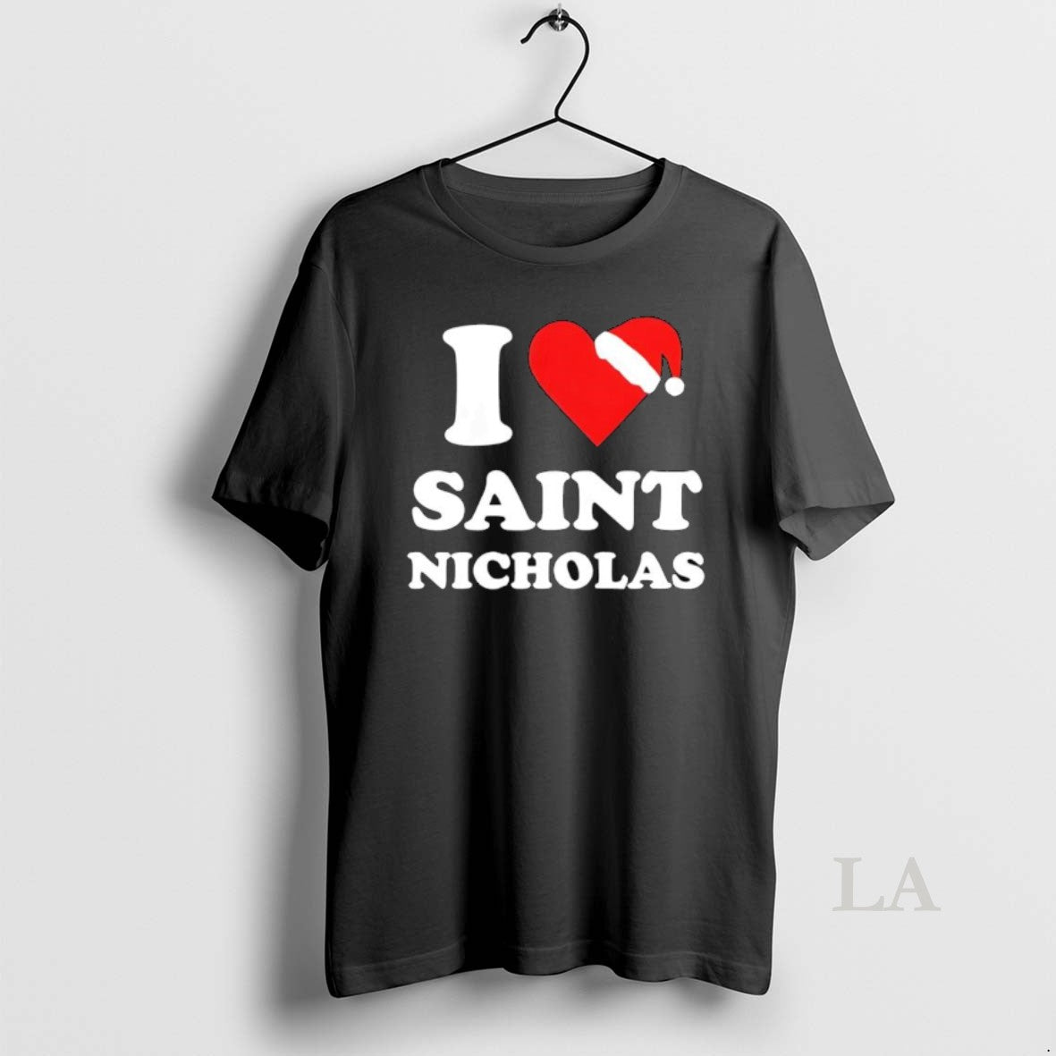 Original Sana Claus I Love Saint Nicholas Xmas Christmas