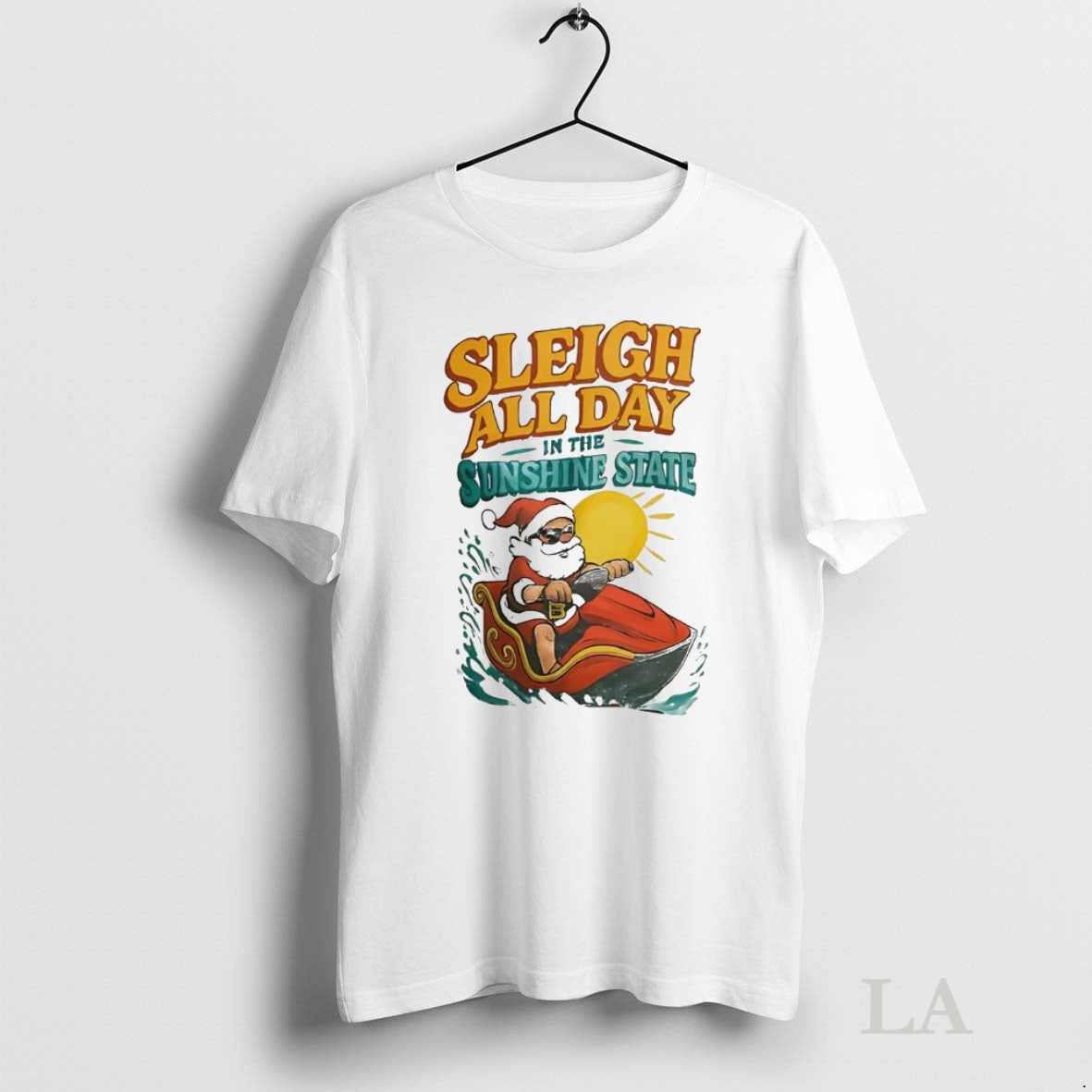 Original Santa Florida Sleigh All Day In The Sunshine State Christmas