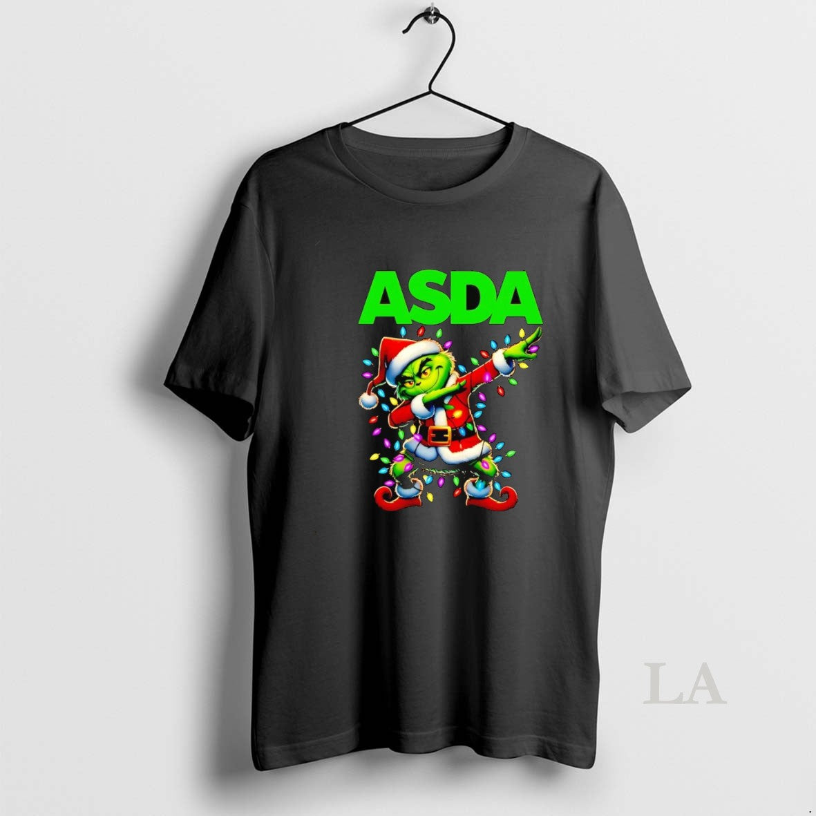 Original Santa Grinch Dabbing Asda Christmas Light