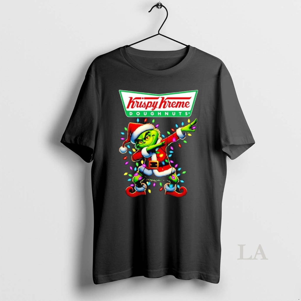 Original Santa Grinch Dabbing Krispy Kreme Christmas Light