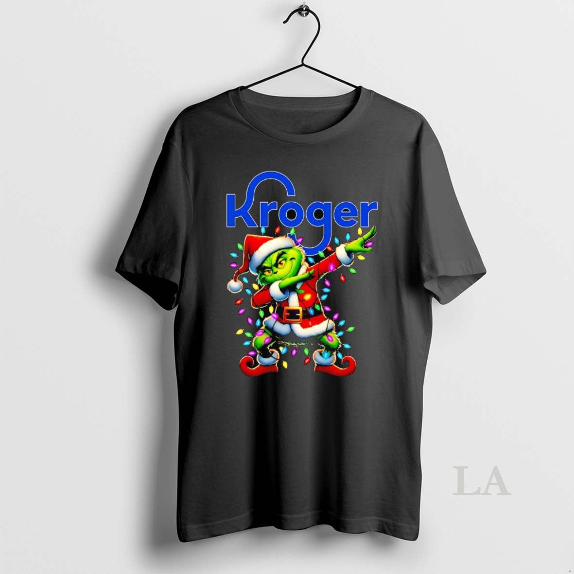Original Santa Grinch Dabbing Kroger Christmas Light