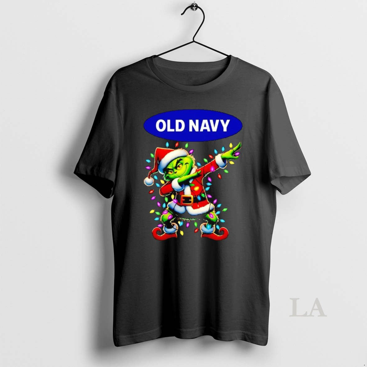Original Santa Grinch Dabbing Old Navy Christmas Light
