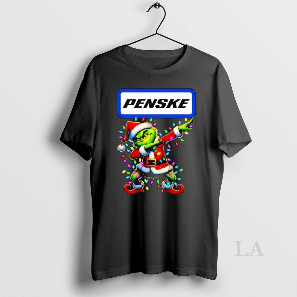 Original Santa Grinch Dabbing Penske Christmas Light