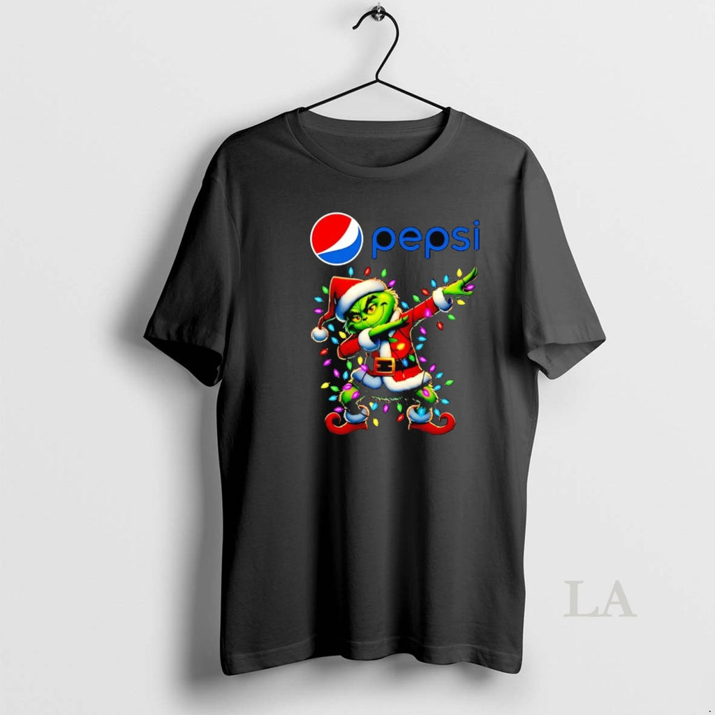 Original Santa Grinch Dabbing Pepsi Christmas