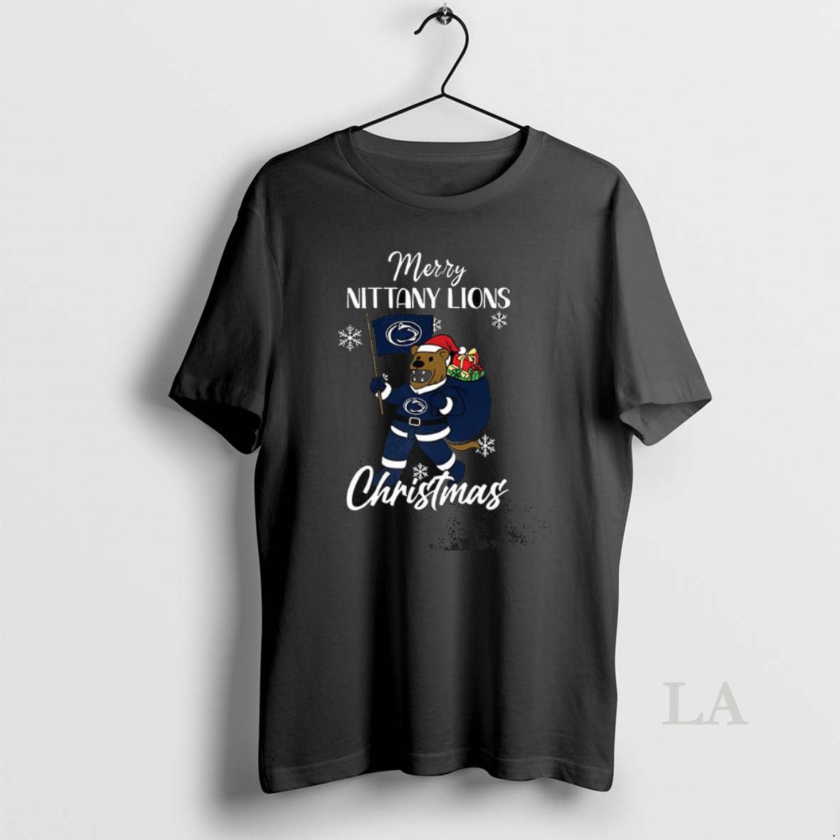 Original Santa Merry Penn State Nittany Lions Mascot Merry Christmas 2025