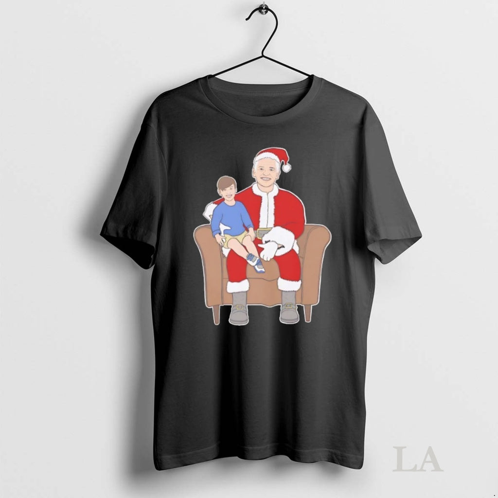 Original Santa Phillip Schofield And His Little Couch Boy Christmas