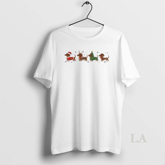 Original Santa Sausage Dogs Light Christmas