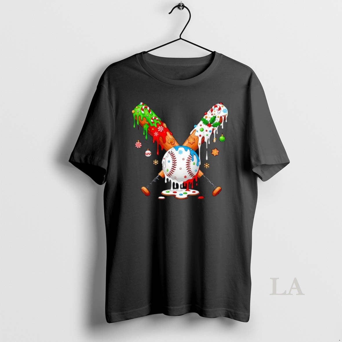 Original Santa Sports Christmas Baseball Player