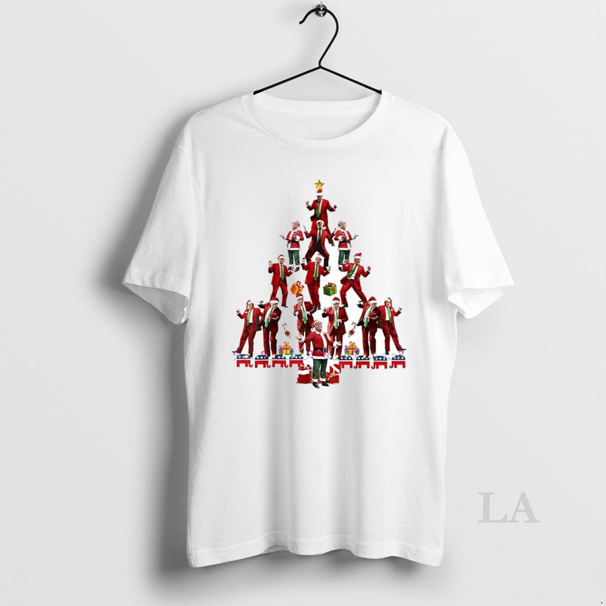 Original Santa Trump Dance Christmas Tree