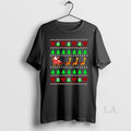 Original Santa Riding Giraffe Ugly Christmas