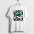Original Santa Smashing Through The Snow Baseball Christmas