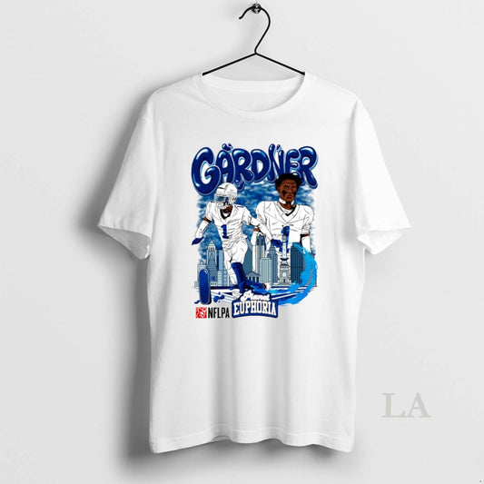 Original Sauce Gardner 1 Indianapolis Colts Football Skyline Comic Circle