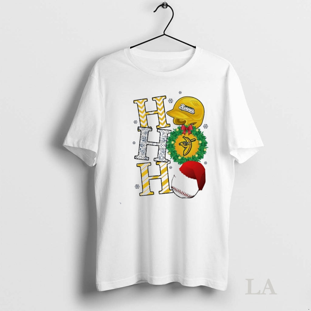 Original Savannah Bananas Ho Ho Ho Holiday Baseball Christmas