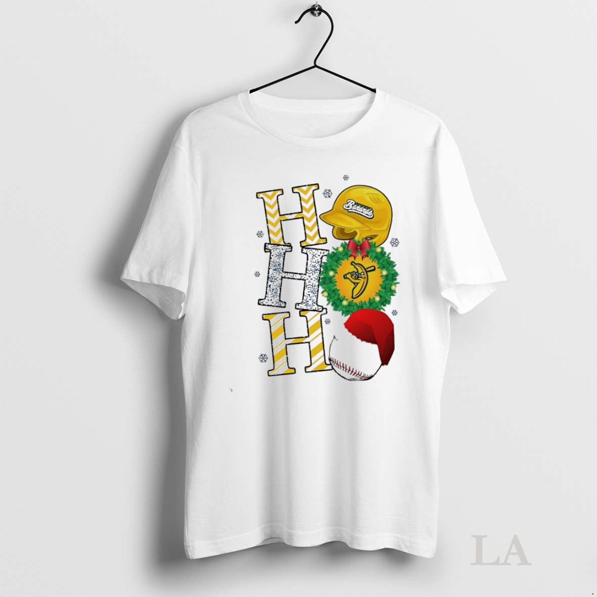 Original Savannah Bananas Ho Ho Ho Holiday Baseball Christmas