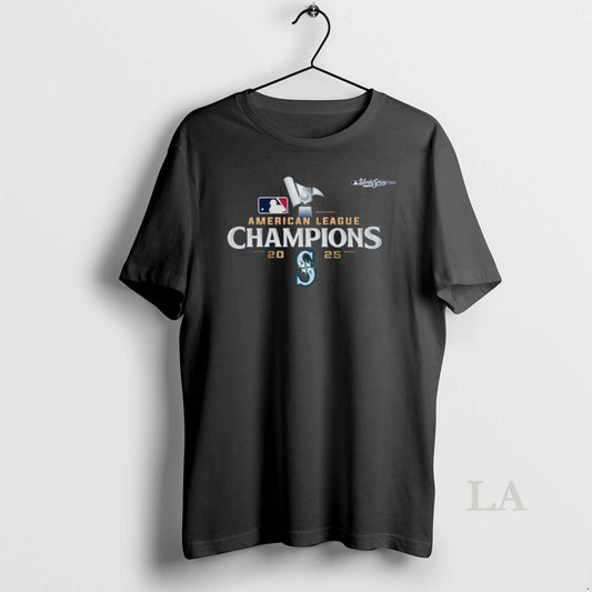 Original Seattle Mariners 2025 American League Champions Logo