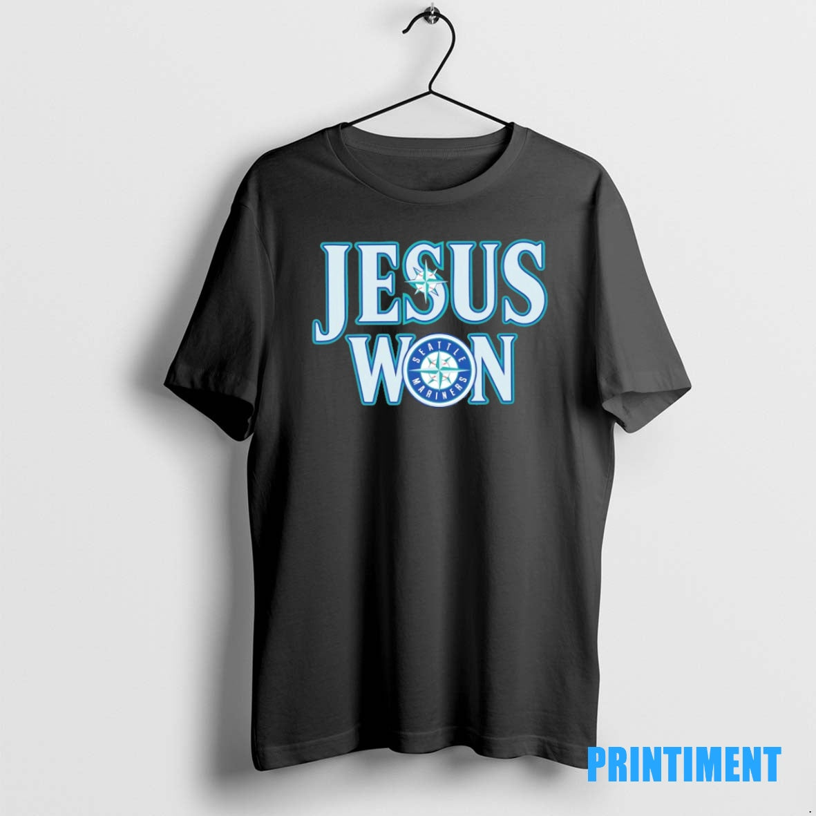 Official Seattle Mariners Jesus Won Tee Sweater
