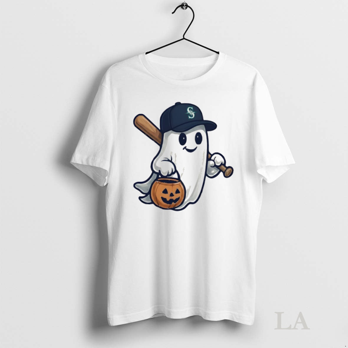 Original Seattle Mariners Mlb Halloween Ghost