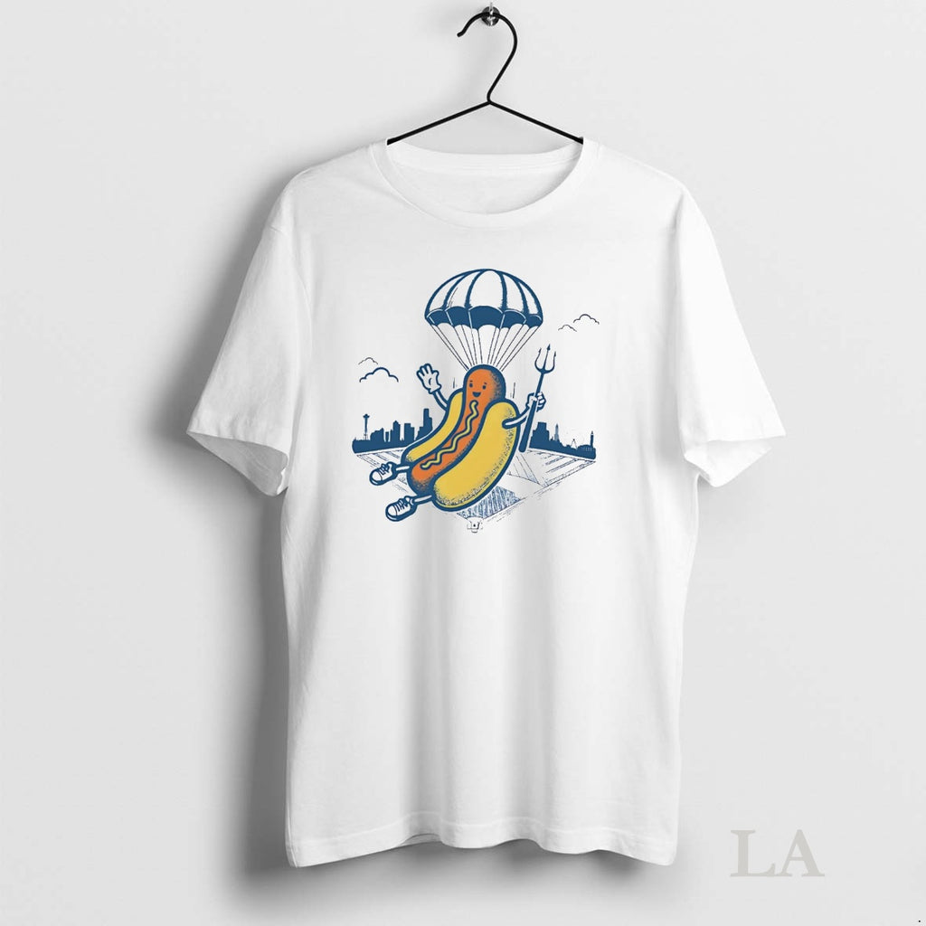 Original Seattle Mariners Parachuting Hot Dog