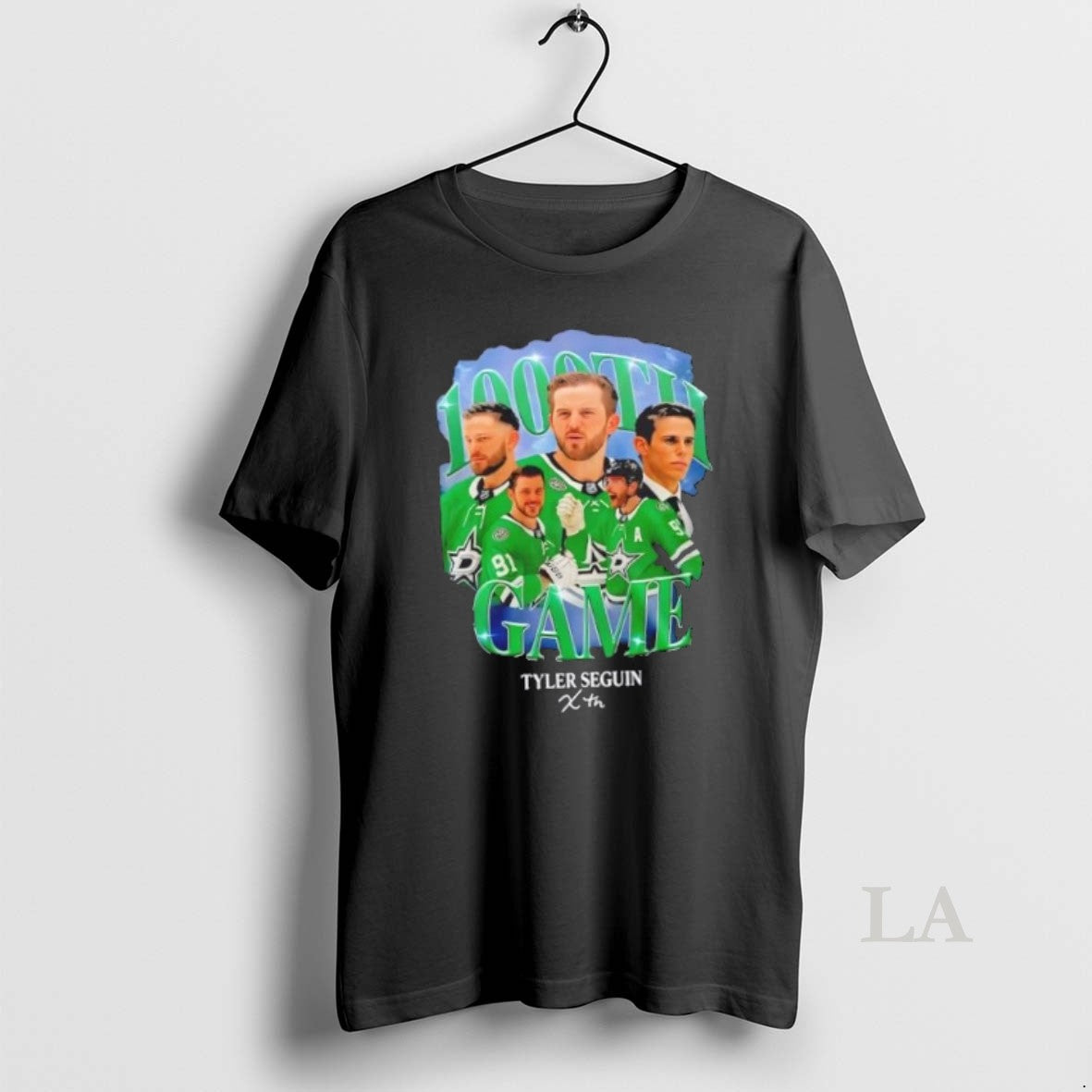 Original Seggys 1000th Dallas Stars Hockey 2 Sided