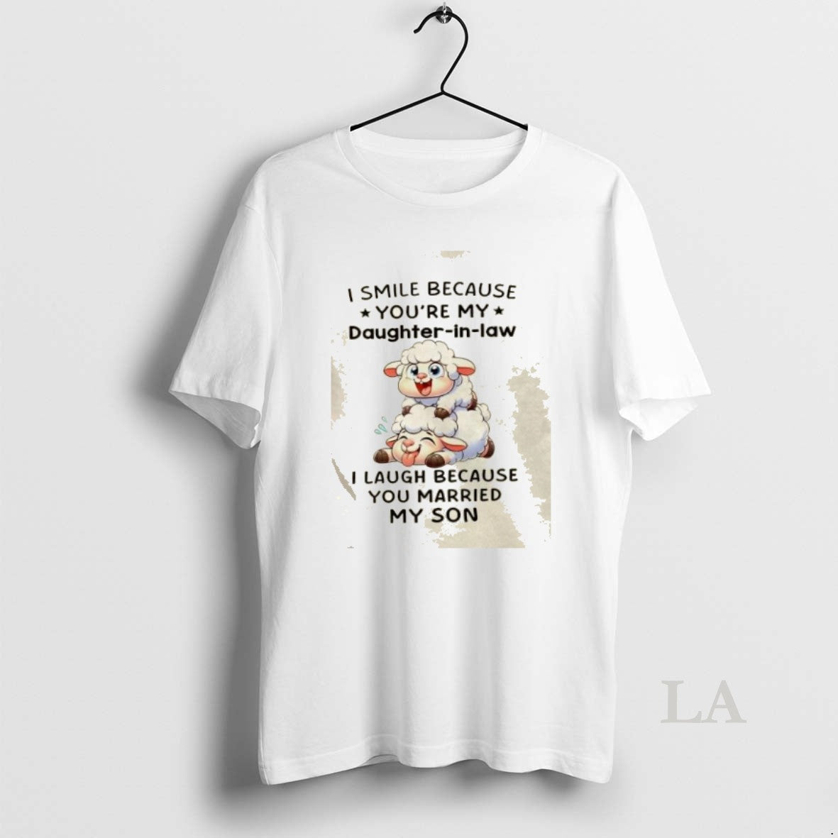 Original Sheep I Smile Because Youre My Daughter In Law I Laugh Because You Married