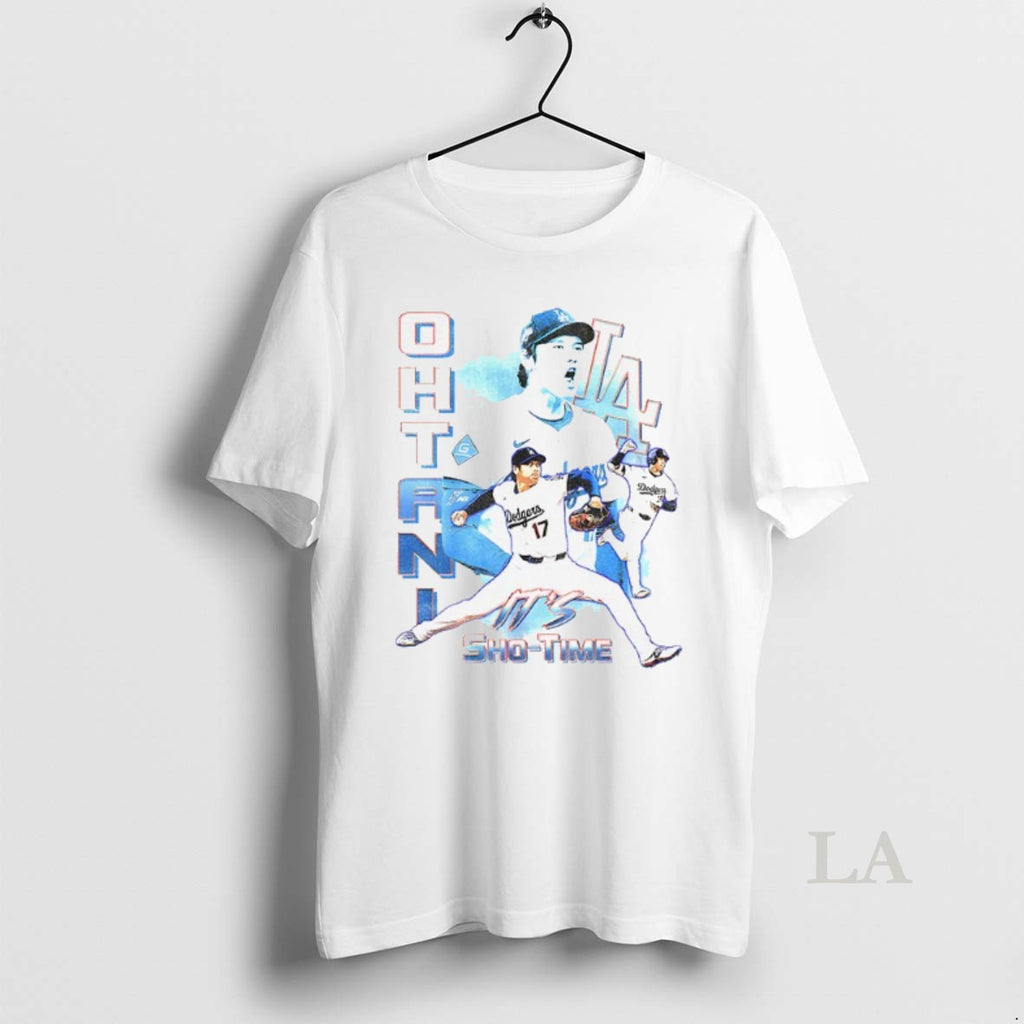 Original Shohei Ohtani 17 Dodgers Baseball Its Sho Time