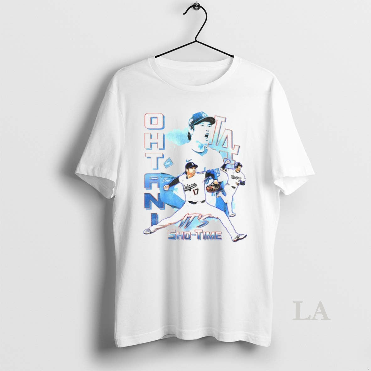 Original Shohei Ohtani 17 Dodgers Baseball Its Sho Time