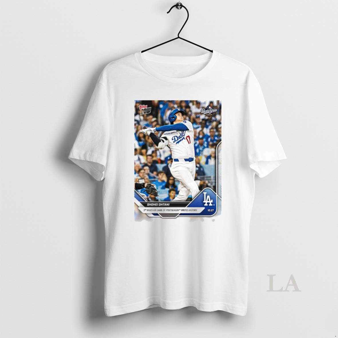 Original Shohei Ohtani 2025 Mlb Topps Los Angeles Dodgers 3rd Multi Hr Game Of Postseason